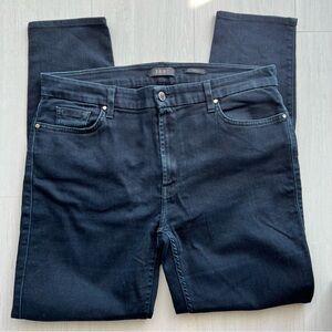 JEN7 by 7 for All Mankind Skinny Jeans in Dark Blue sz 14 stretch